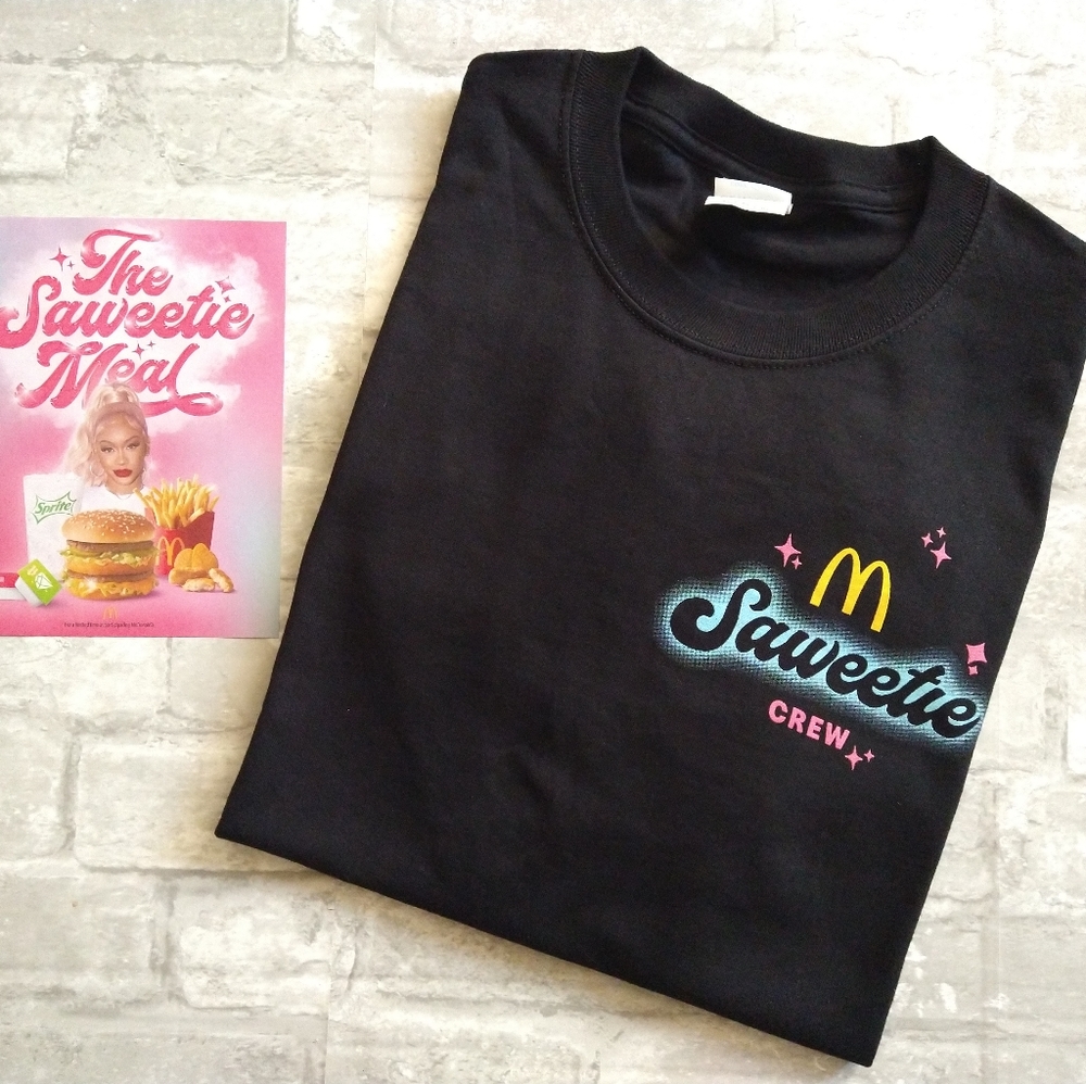 McDonald's Saweetie Crew Shirt